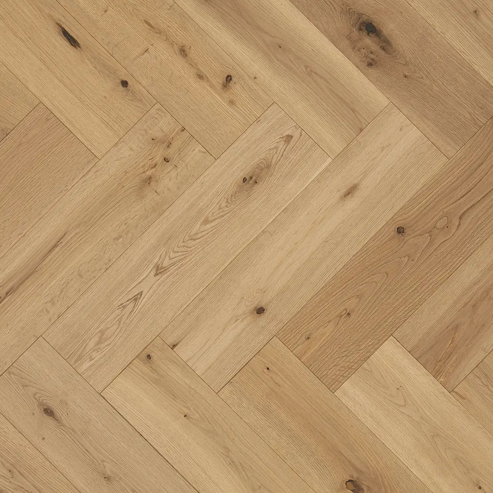 Furlong - Brushed Oak WH1 Herringbone (€84.99/m2)