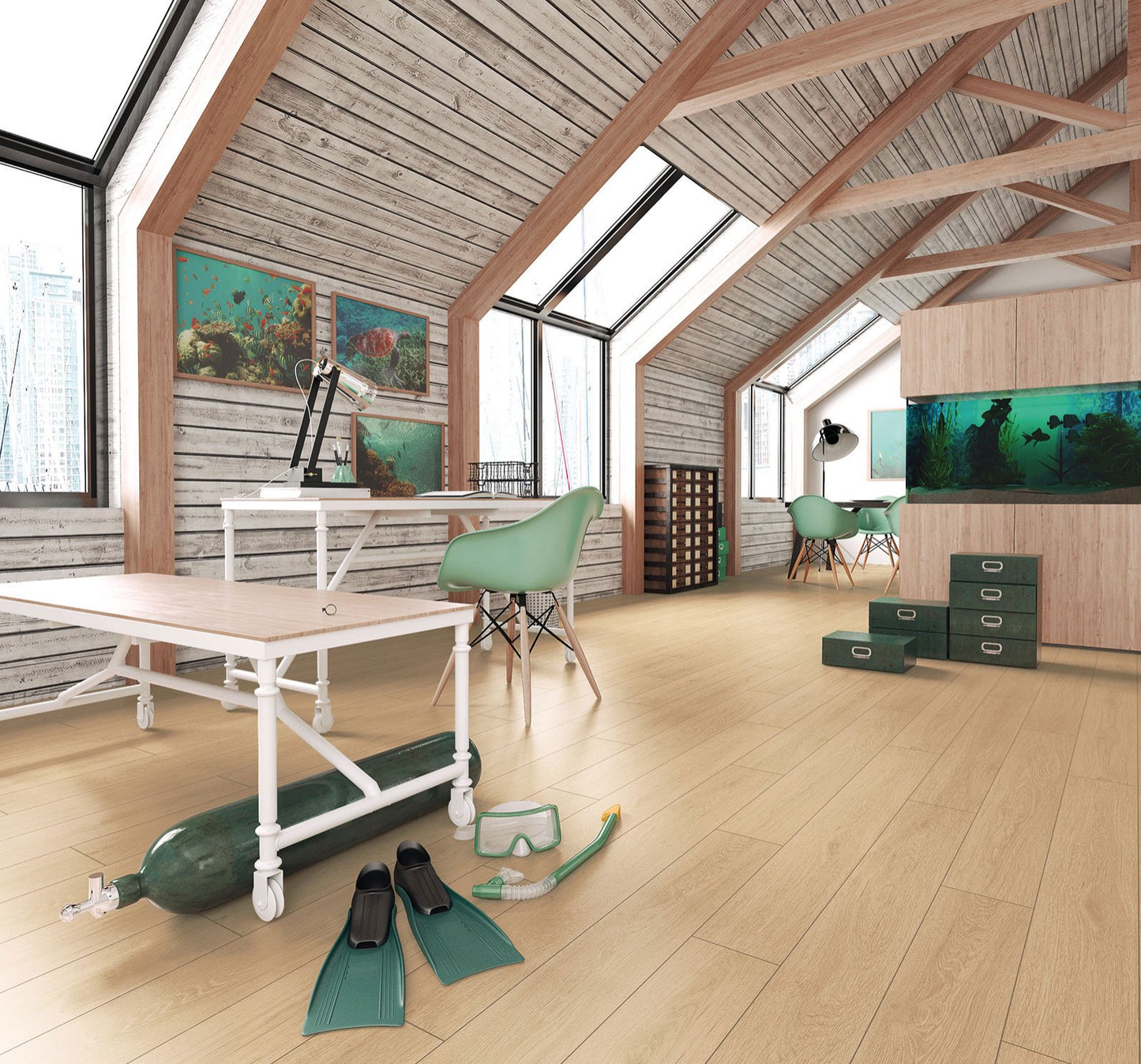 Kronopol Marine - Japanese Oak 10mm D4564 (€25.99/m2)