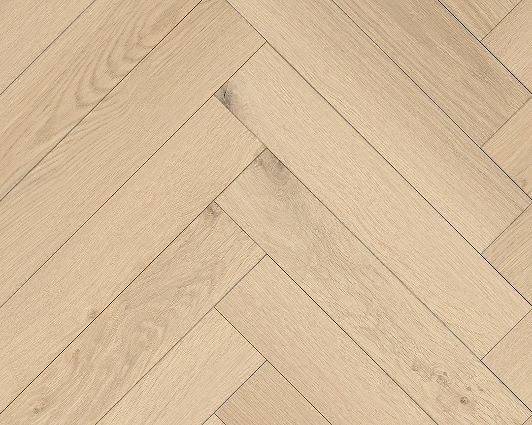 Canadia Aqua - Annalee Oak Herringbone 12mm (€42.99/m2)