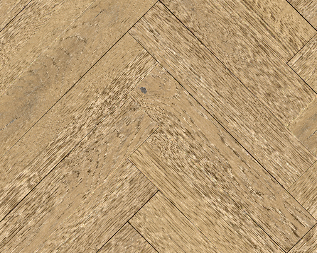 Canadia Aqua - Boyne Oak Herringbone 12mm (€42.99/m2)