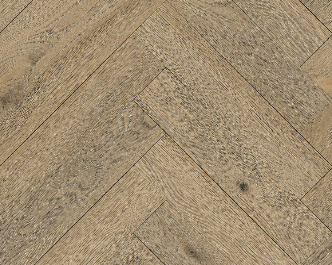 Canadia Aqua - Glendalough Oak Herringbone 12mm (€42.99/m2)