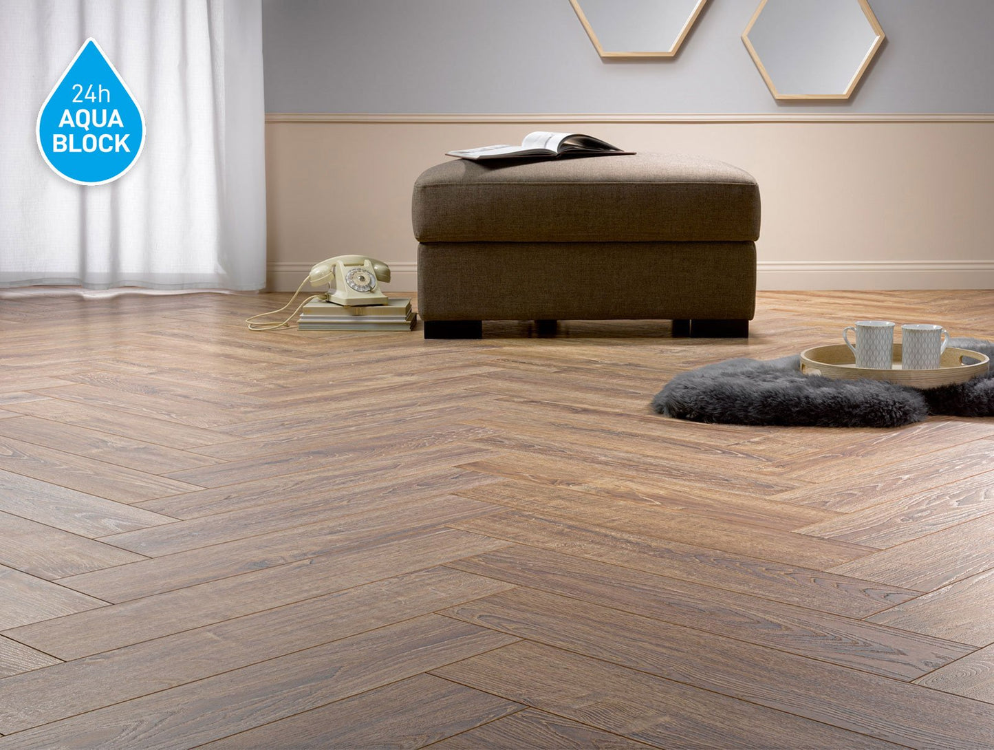 Empire 12mm Cork Herringbone (€49.99/m2)